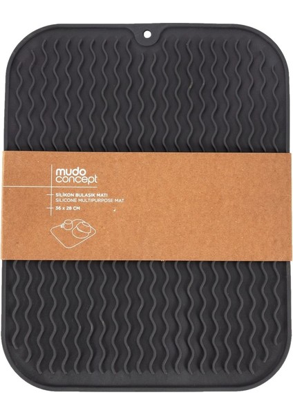 Çok Renkli Silikon Bulaşık Matı, Dayanıklı ve Pratik Mutfak Gereci, 30x40 cm