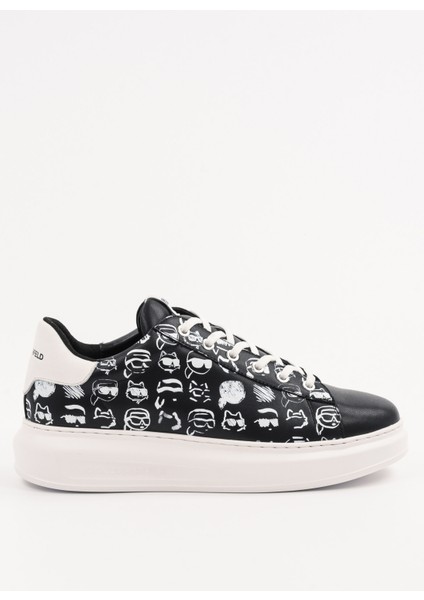 Siyah - Beyaz Erkek Sneaker Kaprı Mens Twin Nft Graffiti