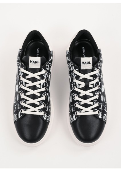 Siyah - Beyaz Erkek Sneaker Kaprı Mens Twin Nft Graffiti modelleri