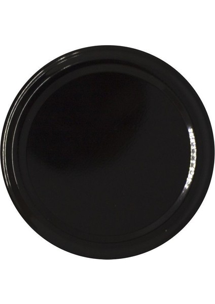 20 adet 63 mm siyah cam kavanoz kapağı, plastik, 340 ml, şık ve dayanıklı set