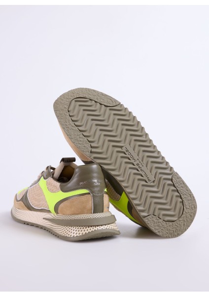 Bej - Çok Renkli Erkek Sneaker Olympıque Low Man fırsatları