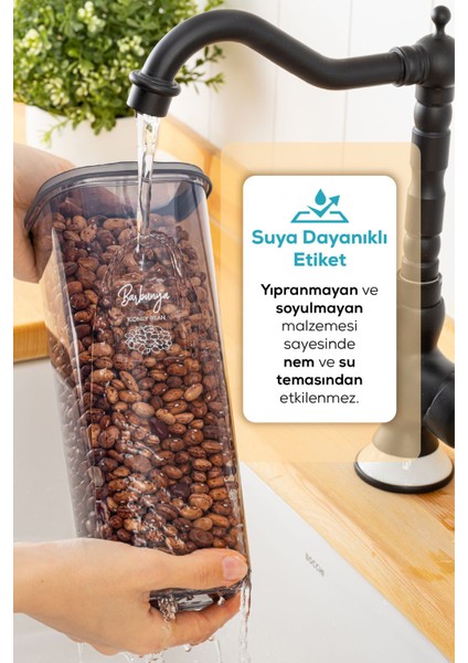 42'li Hava Geçirmez Kapaklı Kaşıklı Saklama Kabı Gri, Plastik, 25+ Parça indirimleri