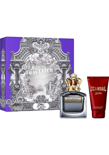 Scandal For Him Edt 100 ml + Duş Jeli 75 ml Erkek Parfüm Seti