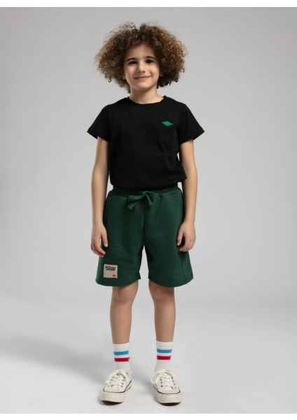 Yeşil Erkek Çocuk Şort