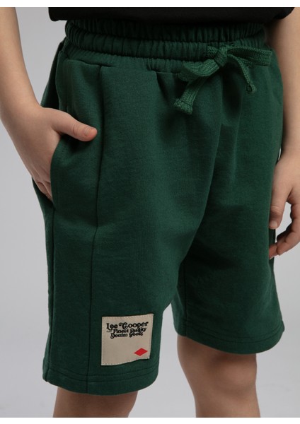 Yeşil Erkek Çocuk Şort modelleri