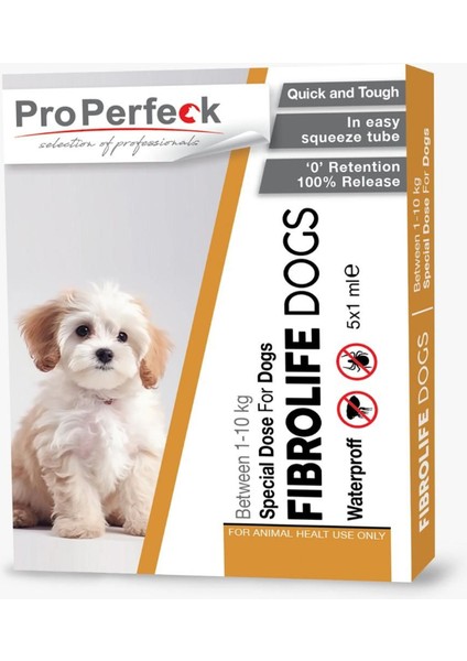 Köpek Ense Bit Pire Kene Deri Bakımı Bitkisel Damla Dış Parazit ( 1-10 kg ) 5 Adet Tüp 4 Adet Bitkisel Iç Parazit Tablet