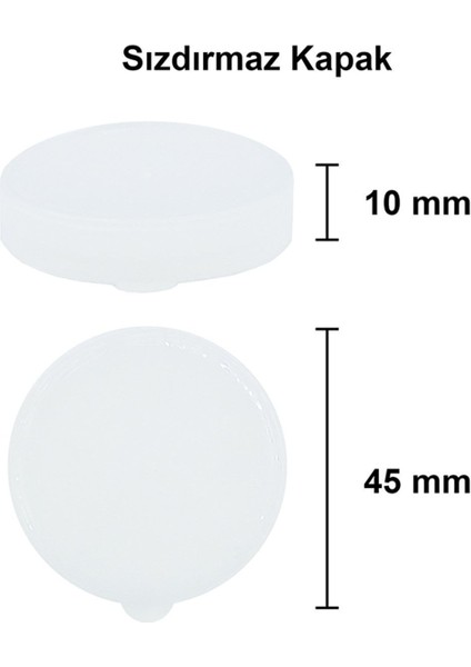 250 ml şeffaf içecek şişesi, 6'lı set, kapaklı, cam ve plastik seçenekli modelleri