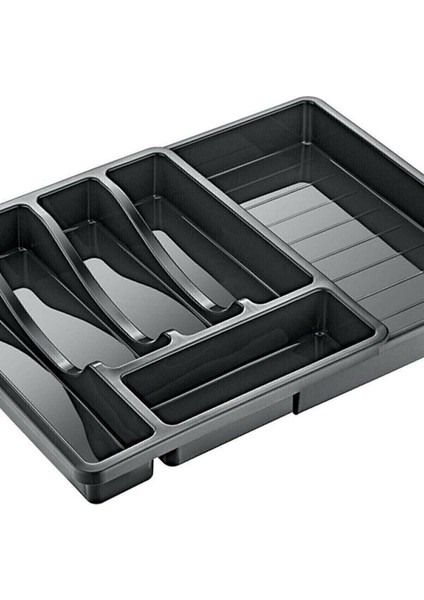 Ayarlanabilir kayar kızaklı çekmece içi organizer, antrasit renk, 35x45 cm modelleri