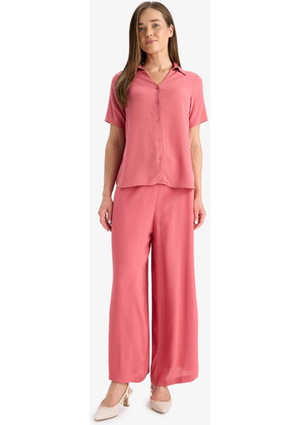 Culotte Geniş Paça Krinkıl Viskon Kapri C9565AX25SM fiyatları