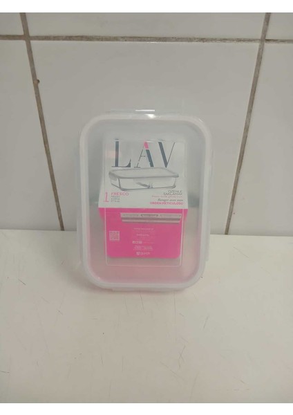 3'lü Cam Saklama Kabı Seti, 1120cc, Beyaz Kapak, Düzdörtgen, Kilitli, Pratik ve Şık fırsatları