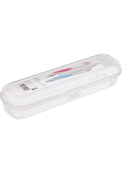 Şeffaf Çok Amaçlı Saklama Kutusu, Kalemlik ve Organizer, Plastik, 500-999 ml fiyatları