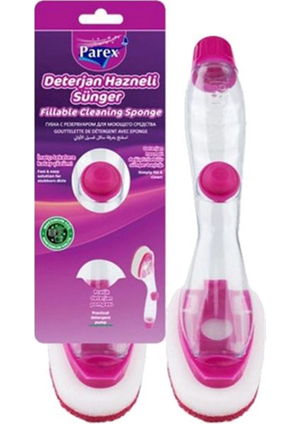 Çok Renkli Deterjanlı Bulaşık Süngeri, Pratik ve Kullanışlı Temizlik Yardımı