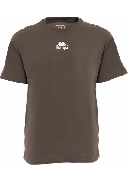 Enrico Erkek Kahverengi Regular Fit Tişört