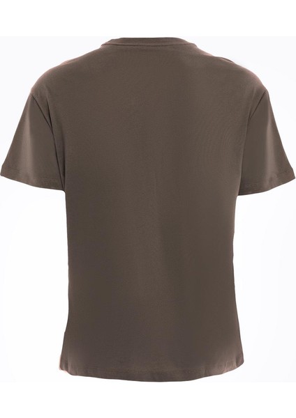 Enrico Erkek Kahverengi Regular Fit Tişört fiyatları