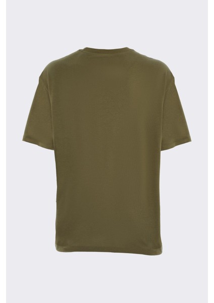 Denis Erkek Yeşil Oversize Fit Tişört fiyatları