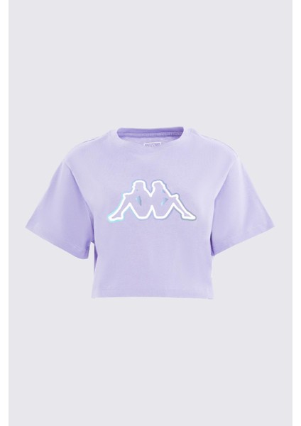 Lily Kadın Mor Regular Fit Tişört