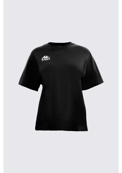 Marta Kadın Siyah Regular Fit Tişört