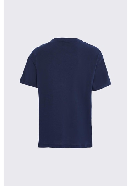 Sabrina Kadın Lacivert Regular Fit Tişört fiyatları