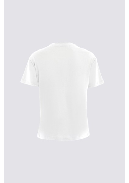 Denis Erkek Beyaz Oversize Fit Tişört fiyatları