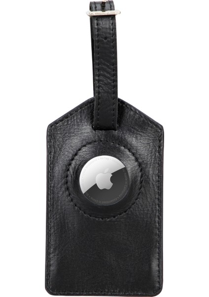 Gerçek Deri Bavul Etiketi, Apple Airtag Uyumlu