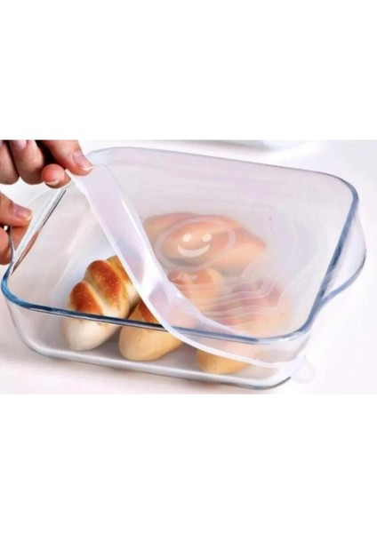 7-12 parça şeffaf silikon kapaklar, çeşitli şekil ve renk seçenekleriyle set