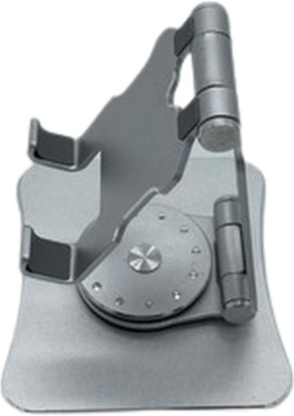 Axya Cep Telefonu Standı 360 Derece Çok Fonksiyonlu Metal G360 - Füme