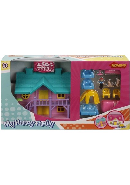 02081 Sunman, 2 Katlı Ev Oyun Seti Villa