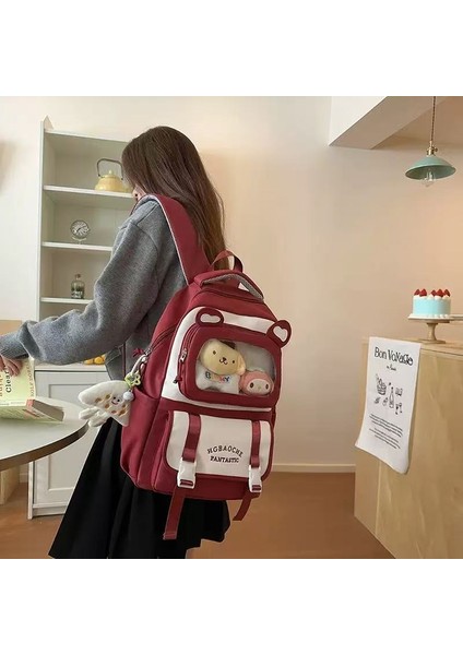 Ortaokul Öğrencileri Büyük Kapasiteli Seyahat Sırt Çantası Kadın Üniversite Öğrencileri Lise Öğrencileri Sırt Çantası (Yurt Dışından) fiyatları