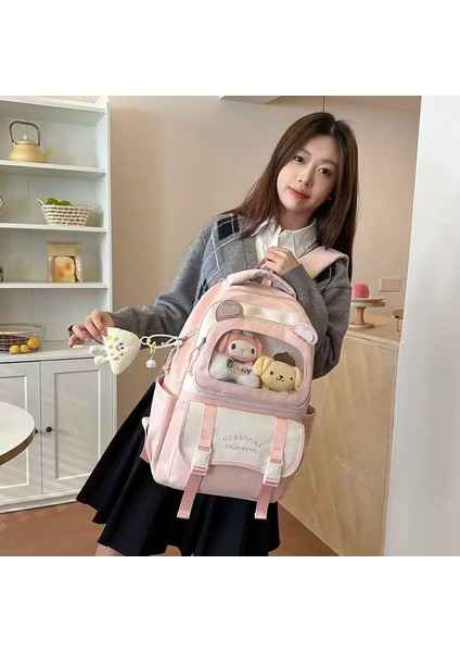 Ortaokul Öğrencileri Büyük Kapasiteli Seyahat Sırt Çantası Kadın Üniversite Öğrencileri Lise Öğrencileri Sırt Çantası (Yurt Dışından) fırsatları