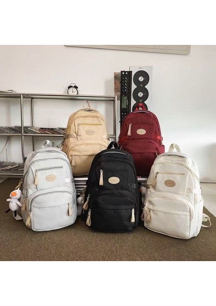 Sırt Çantası Basit Büyük Kapasiteli Seyahat Sırt Çantası Kadın Ortaokul Öğrencileri Lise Öğrencileri Yeni Okul Çantası (Yurt Dışından) fiyatları