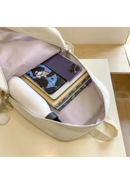 Sırt Çantası Basit Büyük Kapasiteli Seyahat Sırt Çantası Kadın Ortaokul Öğrencileri Lise Öğrencileri Yeni Okul Çantası (Yurt Dışından) fiyatları