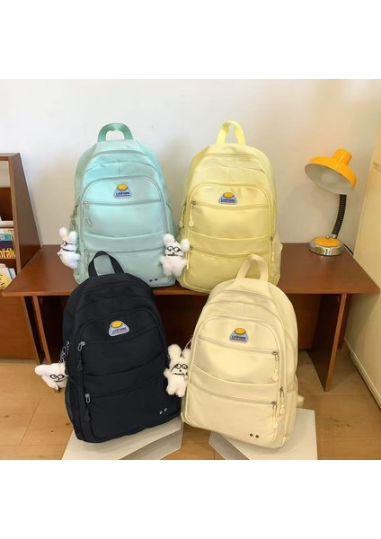 Sırt Çantası Basit Büyük Kapasiteli Seyahat Sırt Çantası Kadın Ortaokul Öğrencileri Lise Öğrencileri Yeni Okul Çantası (Yurt Dışından) modelleri