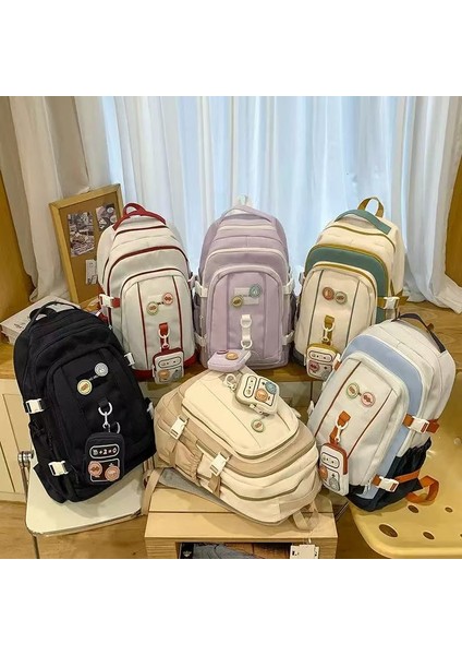 Ortaokul Öğrencileri Büyük Kapasiteli Seyahat Sırt Çantası Kadın Üniversite Öğrencileri Lise Öğrencileri Sırt Çantası (Yurt Dışından) fiyatları