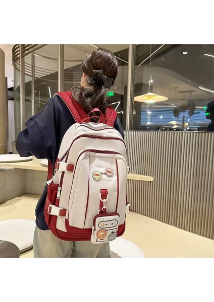 Ortaokul Öğrencileri Büyük Kapasiteli Seyahat Sırt Çantası Kadın Üniversite Öğrencileri Lise Öğrencileri Sırt Çantası (Yurt Dışından) modelleri