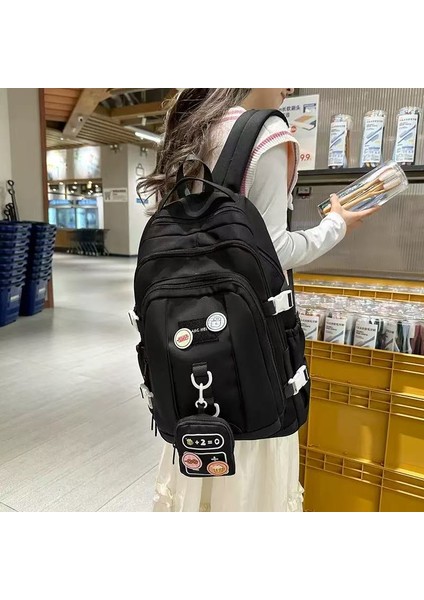 Ortaokul Öğrencileri Büyük Kapasiteli Seyahat Sırt Çantası Kadın Üniversite Öğrencileri Lise Öğrencileri Sırt Çantası (Yurt Dışından) fırsatları