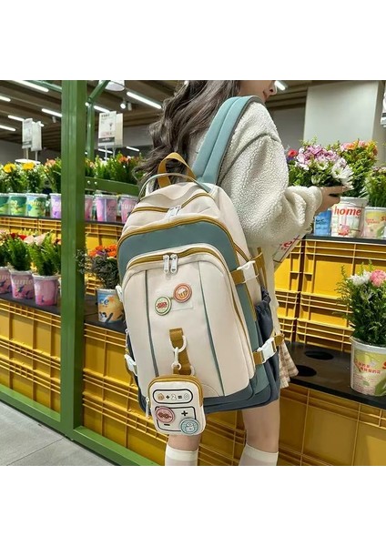 Ortaokul Öğrencileri Büyük Kapasiteli Seyahat Sırt Çantası Kadın Üniversite Öğrencileri Lise Öğrencileri Sırt Çantası (Yurt Dışından) indirimleri