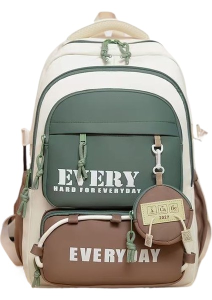 Kızlar, Ortaokul Öğrencileri, Lise Öğrencileri Için Okul Çantası, Büyük Kapasiteli Öğrenci Sırt Çantası (Yurt Dışından)