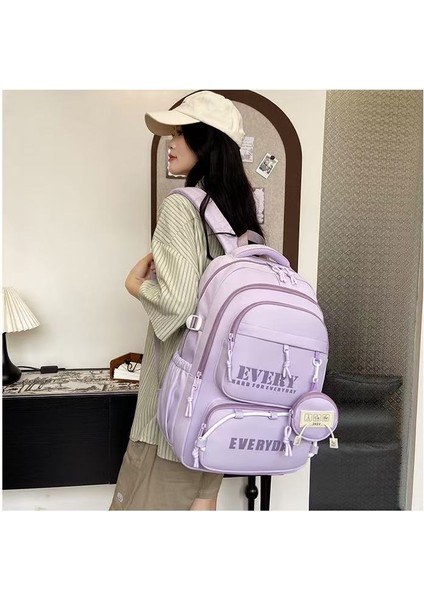 Kızlar, Ortaokul Öğrencileri, Lise Öğrencileri Için Okul Çantası, Büyük Kapasiteli Öğrenci Sırt Çantası (Yurt Dışından) indirimleri