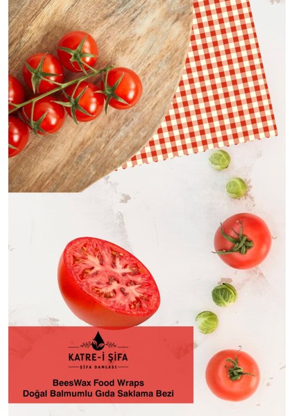 Çift Renkli Balmumu Doğal Gıda Saklama Bezi Seti, 2'li, 500-999 ml, Kumaş