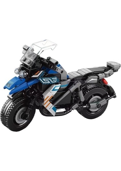 Off-Road Motosiklet Modeli Yapı Taşları Hediye (Yurt Dışından)