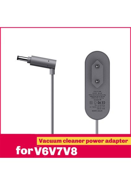 Dyson V6 V7 V8 DC58 DC59 DC61 DC62 SV03 SV04 SV05 SV06 Kablosuz Süpürge 26.1V 1.1A Ac Adaptör Güç Kaynağı Ab Fişi (Yurt Dışından) modelleri