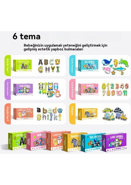 Çocuklar Için Manyetik Bulmaca Eğitici Oyuncaklar (Yurt Dışından) fırsatları