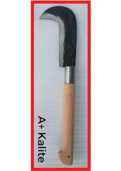 Yıldızlı Dövme Çelik Tahra Orak Odun Budama Dal Kesme Sürmeneden