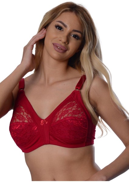 Bordo Dantelli Toparlayıcı Sütyen - 503 - Beden 90 Drstr fiyatları