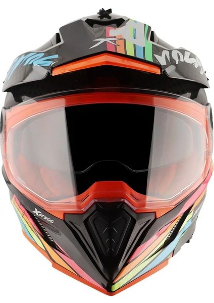 Xcross XC02 Dual Vızor Black