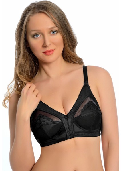 Siyah Toparlayıcı Sütyen - 502 - Beden 80 Drstr