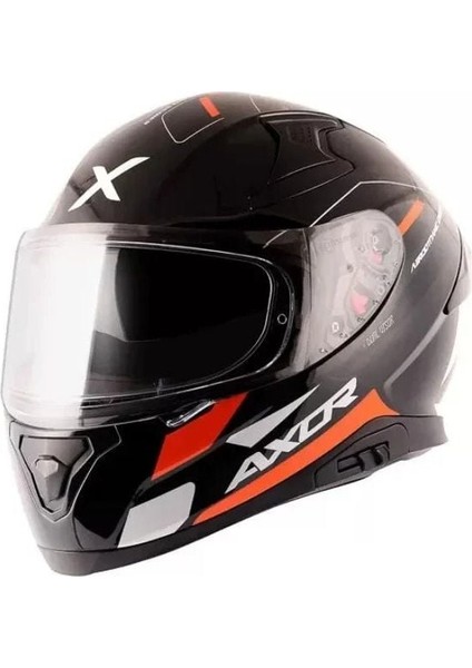Apex Turbine Black Orange Grey Gloss