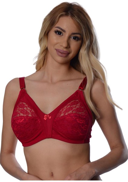 Bordo Dantelli Toparlayıcı Sütyen - 503 - Beden 90 Drstr modelleri