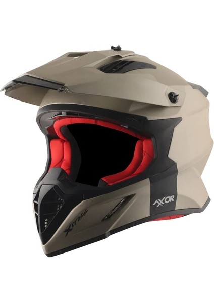 Xcross XC02 Dual Vizor Nikel Red