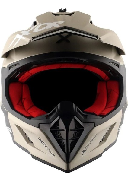 Xcross XC02 Dual Vizor Nikel Red